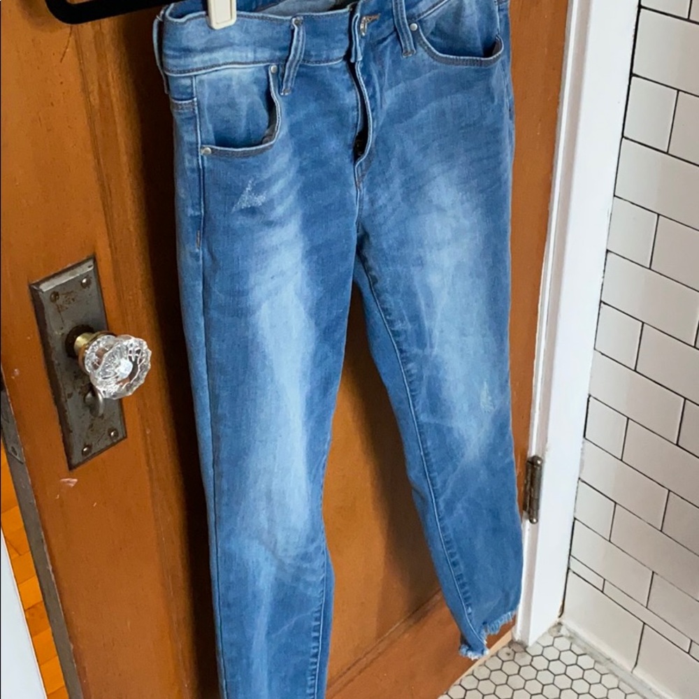 Pacsun frayed hem jeans